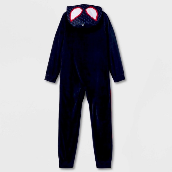 Boy’s Marvel Spider-man: Miles Morales Blanket Sleeper NWT 🕷 🕷 🕷 🕷 🕷 🕷 - Picture 2 of 5